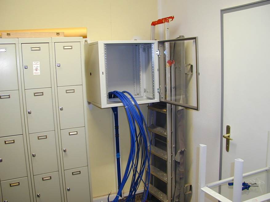Sicherrungskasten der Grundschule in Bechen